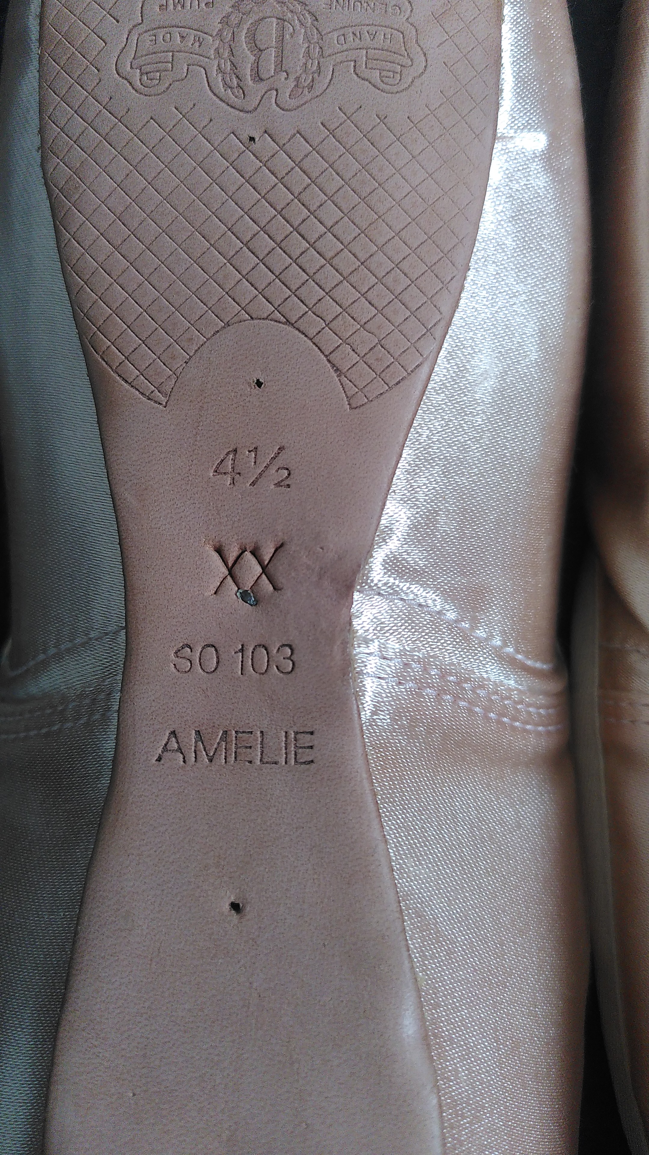 Bloch Amelie Pointe Shoes 4,5 XX — image 3
