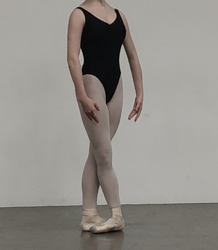 Degas Black leotard XS — image 2